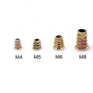 Juego de 75 Tuercas Roscadas E-nut M4 M5 M6 M8 para Muebles de Madera, Camas, Armarios, Mesas, con Cabeza Hexagonal Empotrada - Product Image 3