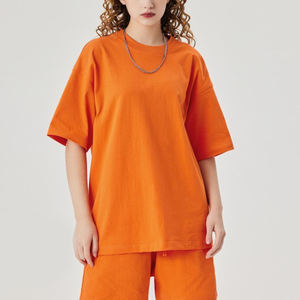 T-shirt Homme Oversize de Haute Qualité, Grammage Lourd 310g, 100% Coton, Col Rond, Design Uni, Manches Courtes Respirantes - Product Image 6