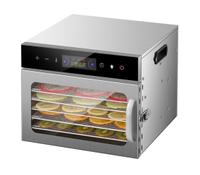 Commerciële Rundvlees Droogmachine Banaan Tomaat Mango Fruit Droger Zeekomkommer Zeevoedsel Dehydrator
