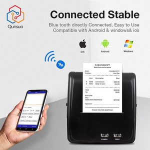 QS-5802 58Mm Cầm Tay Dot Ma Trận Máy In Mini Xách Tay Dot Ma Trận Máy In Hóa Đơn Hai Lớp Carbon Miễn Phí Bản Sao Máy In Giấy - Product Image 3