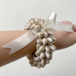 カスタム ナチュラル ハワイアンレイ ククイナッツ タカラガイ リング ネックレス＆ブレスレット サマービーチジュエリー アロハジュエリー - Product Image 6