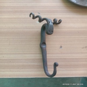 Custom Made Hand Forged <b>Iron</b> Door and <b>Coat</b> Hangers with Unique Themes Suitable for Home Decor Stores - Product Image 1
