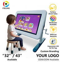 Table de jeu interactive intelligente à écran tactile, bureau de jeu numérique multi-touch pour centres commerciaux, restaurants, et zones de jeux pour enfants