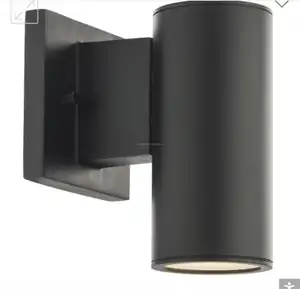 블랙 알루미늄 조명 상업용 벽 램프