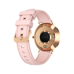 Montre connectée Android T8PRO Fashion en acier inoxydable ultra-mince avec écran AMOLED, appels Bluetooth, étanche IP68, magnétique, sportive, pour femmes, 2024 - Product Image 6