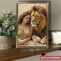 Cadre en bois rectangulaire 20x30cm pour peinture, idéal pour la décoration de chambre