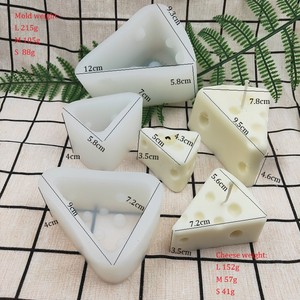 B-3099 Sô Cô La Đất Sét Silicone Khuôn Phô Mai Trang Trí Bánh Kem Khuôn 3D Diy Baking Khuôn Phô Mai Khối Bánh Fondant - Product Image 6