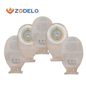 Kapalı Tek Parça Klipsli Ostomi Torbası, Yeniden Kullanılabilir Toptan Çocuk Kolostomi Tıbbi Sarf Malzemeleri CE Sertifikalı Sınıf I 15.5x25cm - Product Image 1