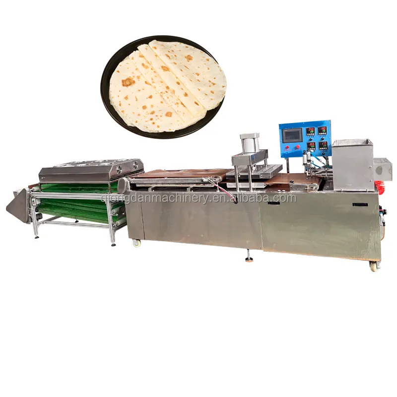 Geautomatiseerde Commerciële Maïscake Arabische Pita Plat Brood Chapati Roti Mexican Taco 'S Machine Tortilla Maken Machine