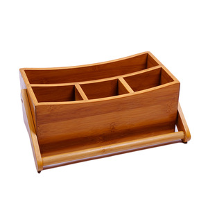 Articles artisanaux en bambou, paniers de rangement rétro, boîtes de rangement personnalisées avec poignées, et paniers de rangement sont disponibles en gros. - Product Image 4
