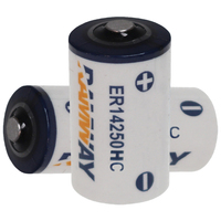 Batería de Litio CKXIC ER14250HC 1200mAh 3.6V, Interruptor de Circuito con Reinicio Manual para Medidor de Agua Inteligente, Montaje en Panel 240A