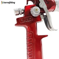 Perangkat Alat Pneumatik Profesional HVLP Set Pistol Semprot Cat Tekanan Tinggi untuk Perbaikan Mobil Bengkel Pengecatan Perawatan