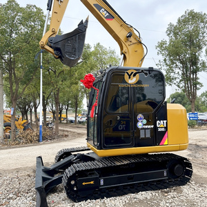 Mini-excavatrice sur chenilles d'occasion CAT308 d'origine, avec moins d'heures de travail, en vente (UE Yishun) - Product Image 1