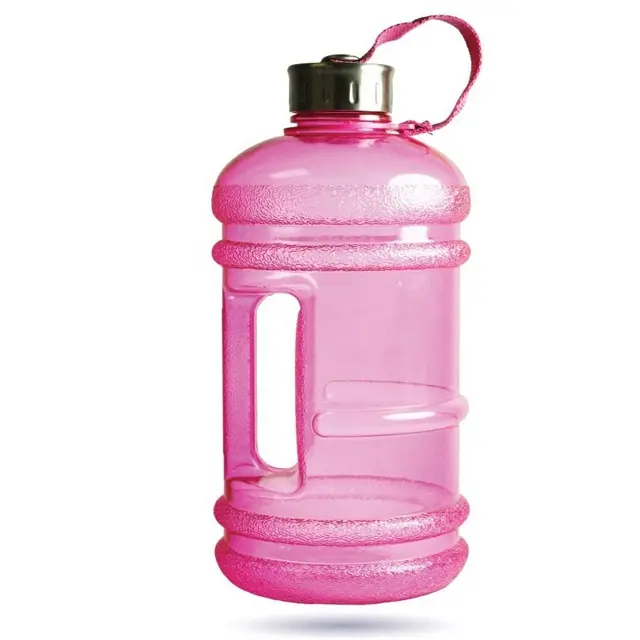 Gobelet en plastique acrylique à la mode 16oz 700ml, bouteille d'eau en plastique à impression personnalisée, carafe à eau avec temps