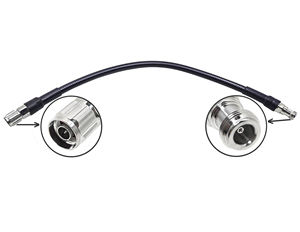 1/2-Zoll-Superflex-HF-Verbindungskabel mit N-Typ-Stecker auf N-Typ-Buchse, Funkkommunikationskabel-Baugruppe - Product Image 1