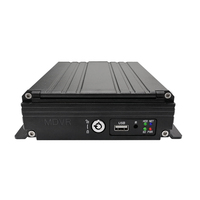 Suntex ST9804M Mini système de surveillance de la sécurité de la voiture portable AHD MDVR 4 canaux Hisilicon Chip H.264 Compression Mobile Black Box