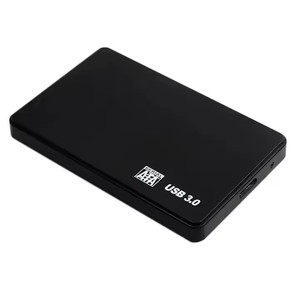 Caja de disco duro de ordenador SATA <span class=keywords><strong>USB</strong></span> 2,5 de plástico de 3,0 pulgadas Caja de disco duro externo de plástico ABS negro OEM - Product Image 3