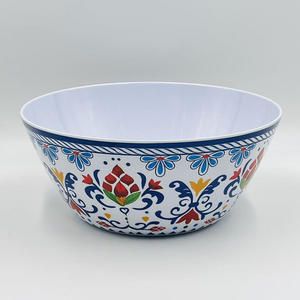 Tazón Mexicano de Melamina para Barbacoa al Aire Libre, 30 cm/12 Pulgadas/5750 ml/198 oz/5 Litros de Gran Capacidad - Product Image 3