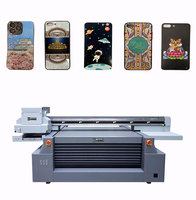 Impresora UV Multifuncional de Inyección de Tinta HC-1612, Máquina de Impresión de Pantalla Plana Semiautomática para Vidrio, para Impresión Decorativa y Cosmética