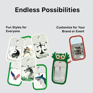 Spray de <span class=keywords><strong>Alcohol</strong></span> Personalizado <span class=keywords><strong>en</strong></span> Varios Tamaños (30/45/50 ml), Llavero con Pulverizador de Bolsillo, Logotipo de Marca Imprimible, OEM Personalizado - Product Image 6