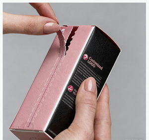 Boîte rigide en carton ondulé avec logo personnalisé imprimé et bande détachable pour emballage cadeau de crème pour le <span class=keywords><strong>visage</strong></span> et crème pour les yeux (recyclable) - Product Image 2