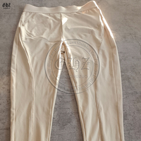 Ensemble 2 pièces personnalisé pour femme avec logo, pull demi-zip à rayures latérales et leggings très élastiques, survêtement de sport et tenue décontractée