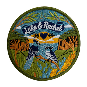 Manufacturer Designer Large Cloth Patches Custom Embroidered Logo Brand Sticker Embroidery Iron on Woven Patch