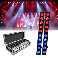 Barra de luz RGBW 4 en 1 de 10x50W con control de píxeles DMX512, luz auxiliar para escenarios, fiestas, conciertos, alquiler de iluminación