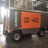 22m3 22bar 800cfm 22bar 800 cfm compresseur d'air à vis pour moteur diesel Cummins