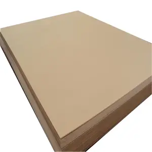 3Mm 6Mm 15Mm 16Mm 18Mm 2100*2800Mm Plain Mdf Cabinet Board/ Raw HDF Mdf Boards For Furniture Decoration