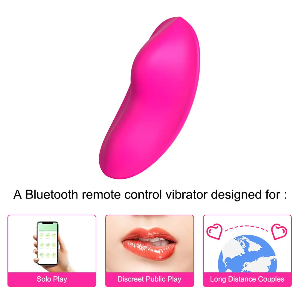 ใหม่ Pleasure ผู้หญิงผลิตภัณฑ์สําหรับผู้ใหญ่รีโมทคอนโทรลบลูทูธไร้สาย G Spot มินิสั่น App ควบคุมของเล่นทางเพศ 2024