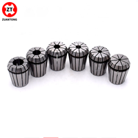 ZUANTONG 1 pièce ER32 Collet en acier à ressort 65Mn de haute précision 2-20mm pour porte-outil de fraisage CNC