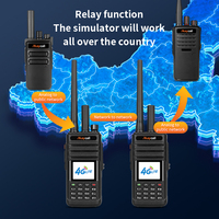 Maycall Talkie-walkie double mode 4G 5000 km, étanche IP-68, POC pour Radio RealPTT GlobalPTT, batterie USB-C, chargement USB, UHF/VHF