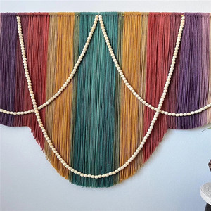 Nuovo Macramè Personalizzato 2022 Sopra il Letto, Decorazione Boho Western, Decorazione Casa, Macramè Arcobaleno W1297 - Product Image 5
