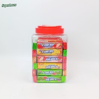 Chewing-gum fruité multicolore super fort, haleine fraîche longue durée, approvisionnement en vrac