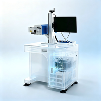 Nouvelle conception de machine de marquage laser CO2 30W 60W, facile à utiliser pour la gravure sur plastique et cuir, directement de l'usine