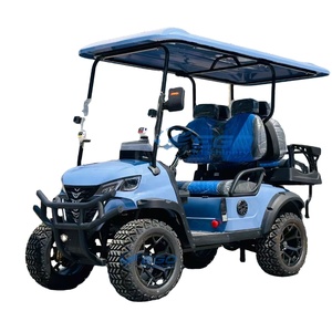 Carrito de Golf Eléctrico de 4 Plazas, Precios Económicos, Buggy en Venta, Carrito de Golf Cerrado de Cuatro Plazas - Product Image 1