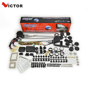 12V <span class=keywords><strong>VICTOR</strong></span>/OEM 브랜드 VT-500WM2 범용 2도어 파워 윈도우 개조 키트 모든 차종용 12개월 보증 플라스틱 금속 - Product Image 1