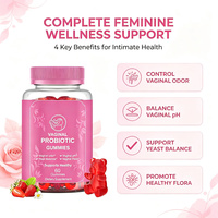 LUVVITA Probiotiques Vaginaux pour Femmes en Gummies – Soutien Immunitaire et Équilibre du pH – Complément Alimentaire pour Propriétaires de Magasins