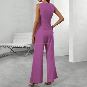 Completo <span class=keywords><strong>da</strong></span> <span class=keywords><strong>Ufficio</strong></span> Personalizzato a Due Pezzi per Donne, Outfit Professionale per Carriera Femminile - Product Image 2