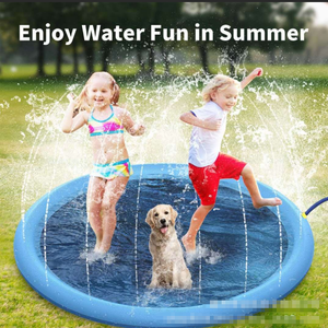 Alfombra de Agua Inflable Portátil Antideslizante para Perros, Tapete de Ducha para Mascotas para Jugar al Aire Libre - Product Image 4