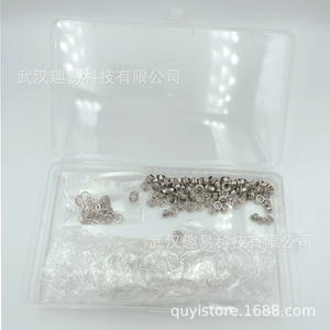 Juego de herramientas de instalación de ojales QY, herramientas de remaches redondos de metal de 4 mm para bolsos, acabado de revestimiento duradero - Product Image 4