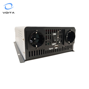 Inverter gelombang sinus murni, 12V 24V 48V ke 110V 220V 300w 500w 2000w 3000w, inverter daya dc ke ac - Product Image 3