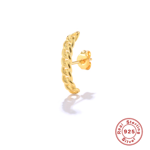 ROXI Light Luxury S925 <b>Sterling</b> <b>Silver</b> INS Style Personality Chain <b>Earrings</b> All-match <b>Stud</b> <b>Earrings</b> - Product Image 2