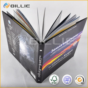 Personalizado cosido vinculante folletos A3 Tapa dura estuche arte foto libro - Product Image 5