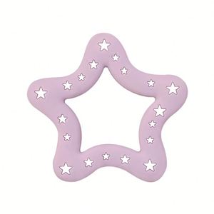 Anneau de dentition en silicone de qualité alimentaire pour bébé, sans BPA, non toxique, certifié EN71/CPSIA/AU, motif dessin animé de Noël, 10 perles souples - Product Image 6