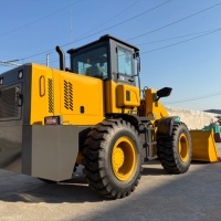 Loader Depan JUYUAN S-968 3 Ton Langsung dari Pabrik, Bucket 1,2 Meter Kubik, Penggerak Empat Roda, Mesin Diesel Weichai, Loader Efisiensi Tinggi