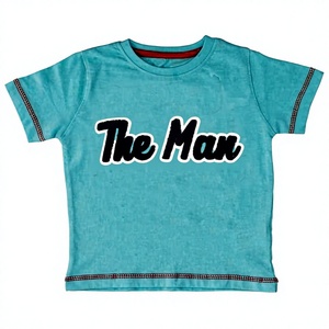 เสื้อยืดเด็กใยไผ่ |   เสื้อยืดคอกลมแบบสั่งทำ OEM |   แฟชั่นเด็กชายไซส์ใหญ่ |   แบบปักลายเปล่า |   ขายส่ง - Product Image 1