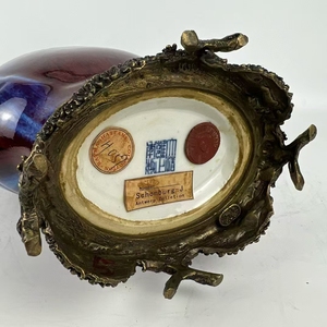 Jingdezhen ufficiale fornace vaso in ceramica ornamento asta palazzo antico vaso di porcellana vaso della dinastia Qing - Product Image 6