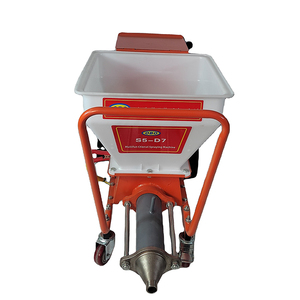 Máquina pulverizadora de mortero tipo tornillo D7 de fábrica, pulverizador de cemento y yeso para revestimiento ignífugo espeso con caja de herramientas, OEM aceptado - Product Image 2